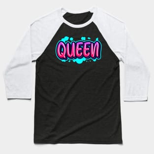 Diseño Urbano Queen Baseball T-Shirt